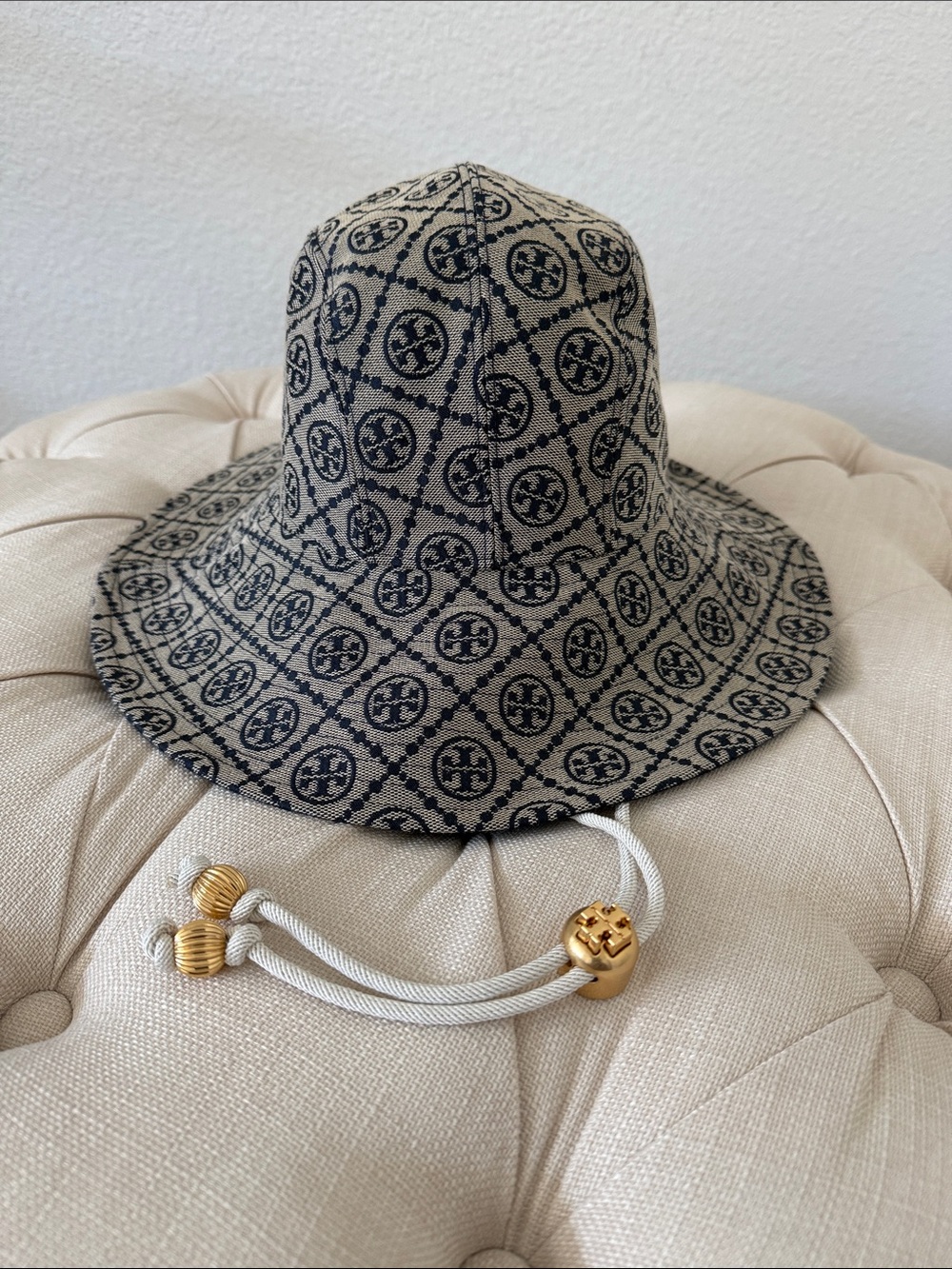 Tory Burch Monogram Bucket Hat